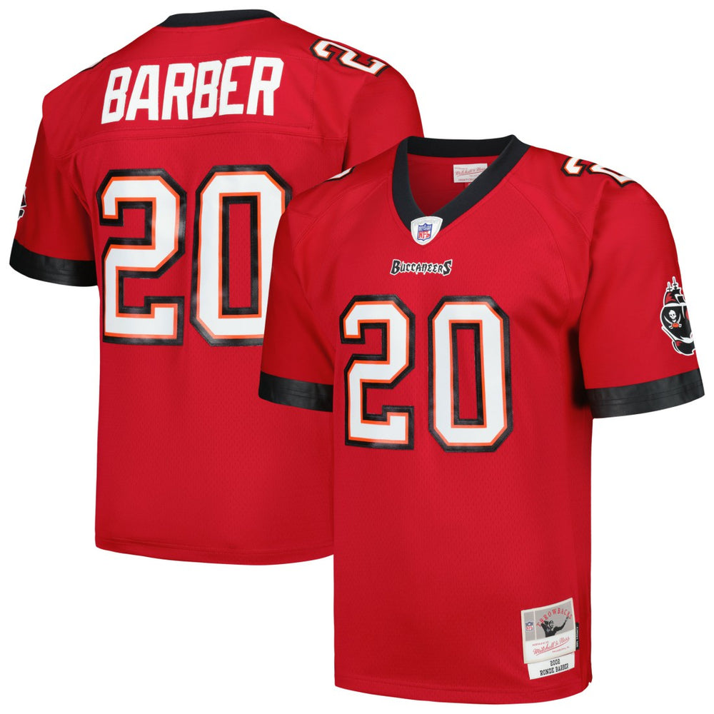 Mitchell & Ness Ronde Barber Tampa Bay Buccaneers Legacy Replica Jersey Red
