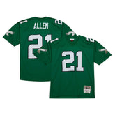 Mitchell & Ness Eric Allen Philadelphia Eagles Legacy Replica Jersey Kelly Green