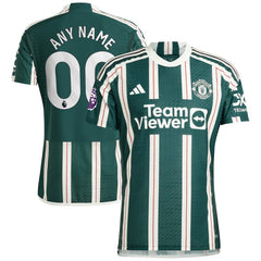 Manchester United 2023/24 Away Custom Jersey Green - Adidas sale