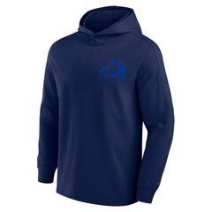 Colorado Avalanche Fanatics Elements Lightweight Tri-Blend Fleece Hoodie - Navy - NHL 200363647