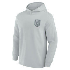 Vegas Golden Knights Fanatics Elements Lightweight Tri-Blend Fleece Hoodie - Gray - NHL 200363654