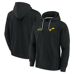Utah Jazz Unisex Elements Super Soft Fleece Pullover Hoodie Black | Fanatics for sale