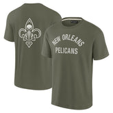 New Orleans Pelicans Unisex Elements Super Soft Short Sleeve T-Shirt Olive | Fanatics Lifestyle