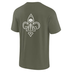 New Orleans Pelicans Unisex Elements Super Soft Short Sleeve T-Shirt Olive | Fanatics Lifestyle
