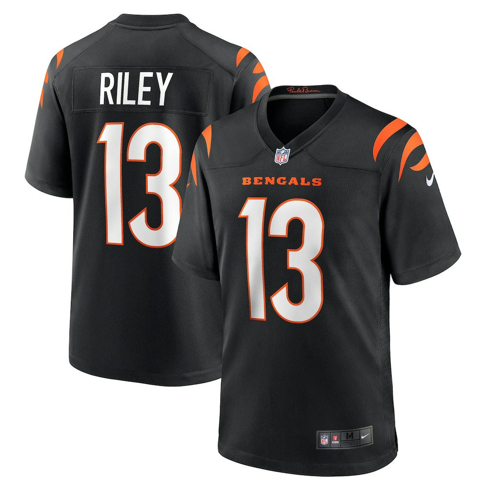 Nike Ken Riley Cincinnati Bengals Retired Player Game Jersey Black