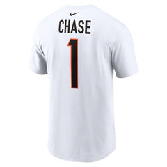 Nike Ja'Marr Chase Cincinnati Bengals Player Name & Number T-Shirt White