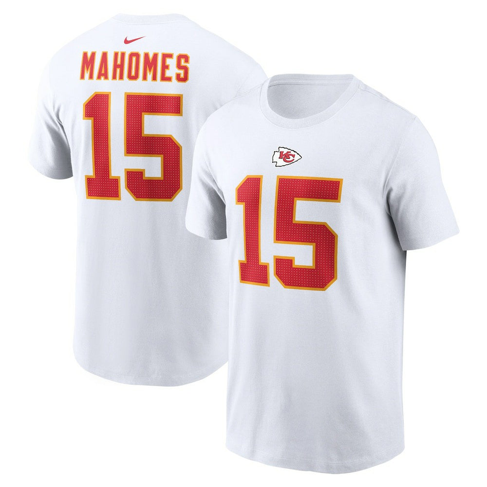 Nike Patrick Mahomes Kansas City Chiefs Player Name & Number T-Shirt White