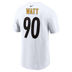 Nike T.J. Watt Pittsburgh Steelers Player Name & Number T-Shirt White