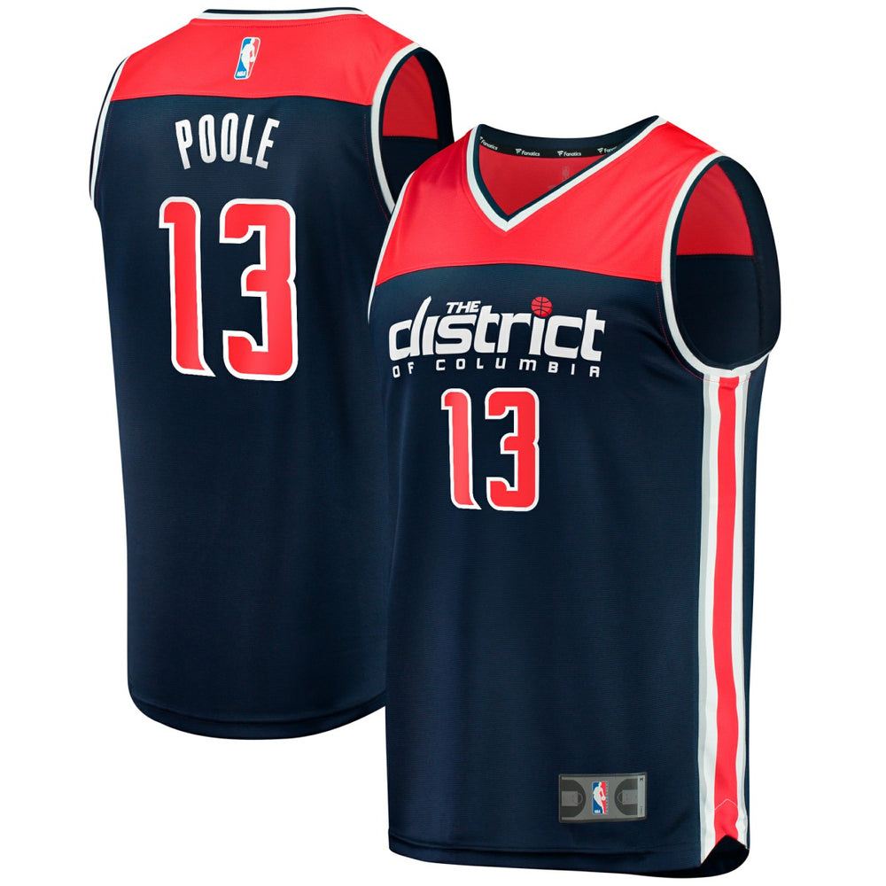 Jordan Poole Washington Wizards Youth Fast Break Player Jersey Statement Edition Navy | Fanatics outlet