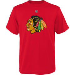 Connor Bedard Chicago Blackhawks Preschool Authentic Stack Name & Number T-Shirt - Red - NHL 200374189