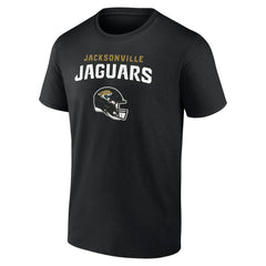 Jacksonville Jaguars Personalized Name & Number Team Wordmark T-Shirt Black