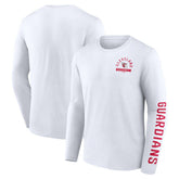 Cleveland Guardians Fanatics Press Box Long Sleeve T-Shirt - White - Fanatics Online
