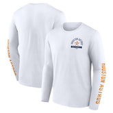 Houston Astros Fanatics Press Box Long Sleeve T-Shirt - White - Fanatics Lifestyle