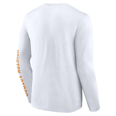 Houston Astros Fanatics Press Box Long Sleeve T-Shirt - White - Fanatics Lifestyle