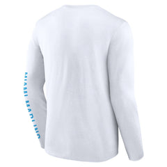 Miami Marlins Fanatics Press Box Long Sleeve T-Shirt - White - Fanatics Online