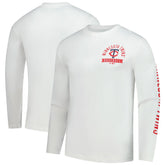 Minnesota Twins Fanatics Press Box Long Sleeve T-Shirt - White - Fanatics on Sale