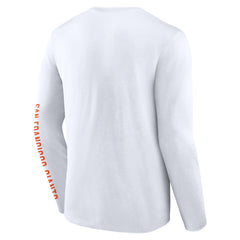 San Francisco Giants Fanatics Press Box Long Sleeve T-Shirt - White - Fanatics Lifestyle