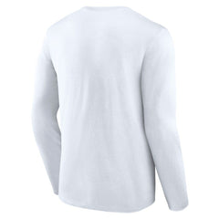 Tampa Bay Rays Fanatics Press Box Long Sleeve T-Shirt - White - Fanatics Sale