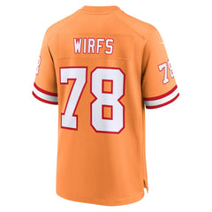 Nike Tristan Wirfs Tampa Bay Buccaneers Alternate Game Jersey Orange