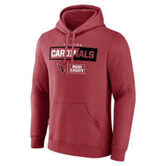 Arizona Cardinals NFL x Bud Light Pullover Hoodie Cardinal