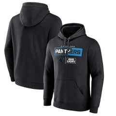 Carolina Panthers NFL x Bud Light Pullover Hoodie Black