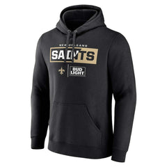 New Orleans Saints NFL x Bud Light Pullover Hoodie Black