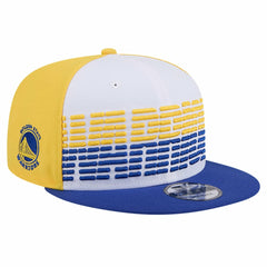 Golden State Warriors Throwback Gradient Tech Font 9FIFTY Snapback Hat for sale White/Royal | New Era Near Me