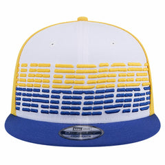 Golden State Warriors Throwback Gradient Tech Font 9FIFTY Snapback Hat for sale White/Royal | New Era Near Me