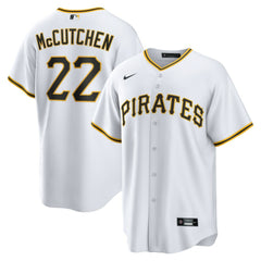 Andrew McCutchen Pittsburgh Pirates Nike Replica Player Jersey - White - Nike Lifestyle