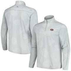 San Francisco 49ers Delray Frond IslandZone Half-Zip Sweatshirt Gray