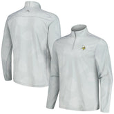 Minnesota Vikings Delray Frond IslandZone Half-Zip Sweatshirt Gray