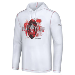 Tampa Bay Buccaneers Graffiti Touchdown Pullover Hoodie White