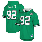 Mitchell & Ness Reggie White Philadelphia Eagles Retired Player Name & Number Mesh Hoodie T-Shirt Kelly Green
