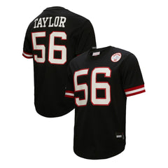 Mitchell & Ness Lawrence Taylor New York Giants Retired Player Name & Number Mesh Top Black