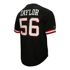 Mitchell & Ness Lawrence Taylor New York Giants Retired Player Name & Number Mesh Top Black