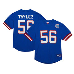 Mitchell & Ness Lawrence Taylor New York Giants Retired Player Name & Number Mesh Top Royal