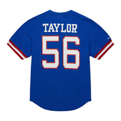 Mitchell & Ness Lawrence Taylor New York Giants Retired Player Name & Number Mesh Top Royal