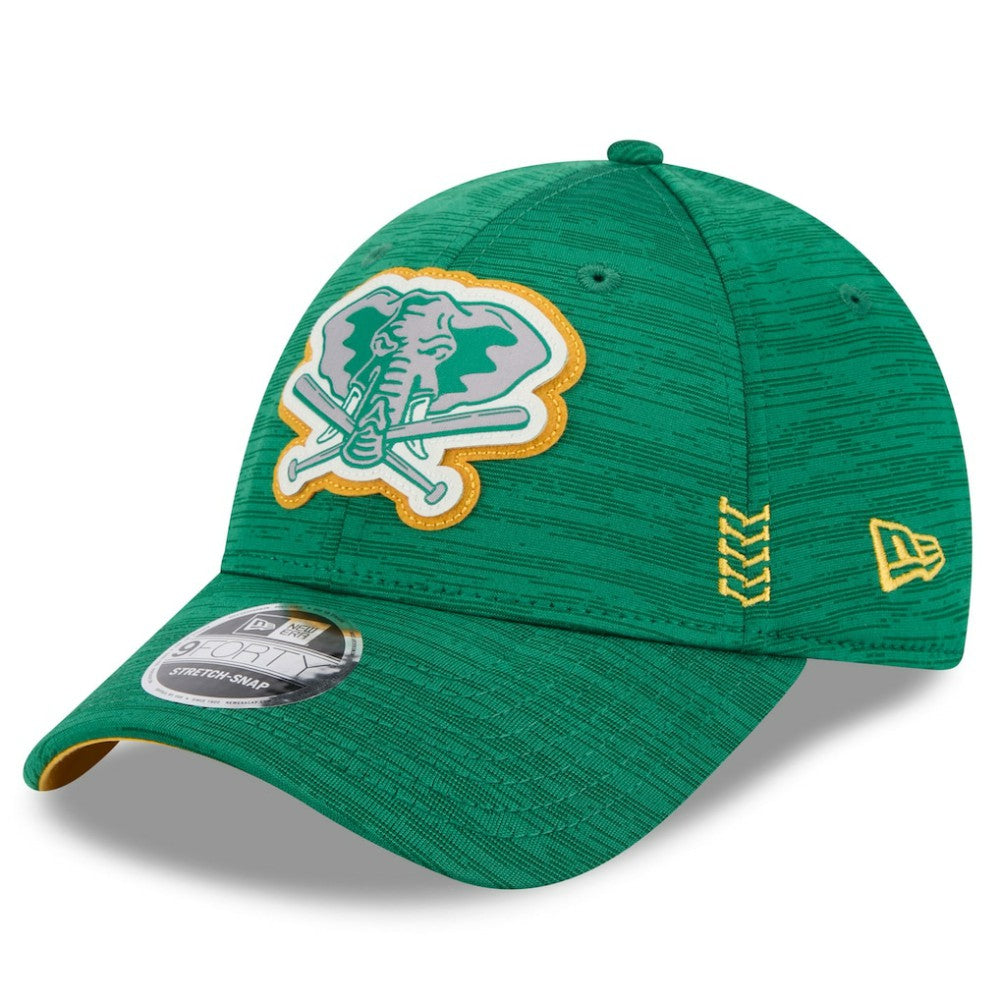 Athletics New Era 2024 Clubhouse 9FORTY Adjustable Hat - Green - New Era Online