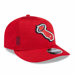 Los Angeles Angels New Era 2024 Clubhouse Low Profile 9FIFTY Snapback Hat - Red - New Era Online
