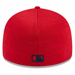 Los Angeles Angels New Era 2024 Clubhouse Low Profile 59FIFTY Fitted Hat - Red - New Era Lifestyle