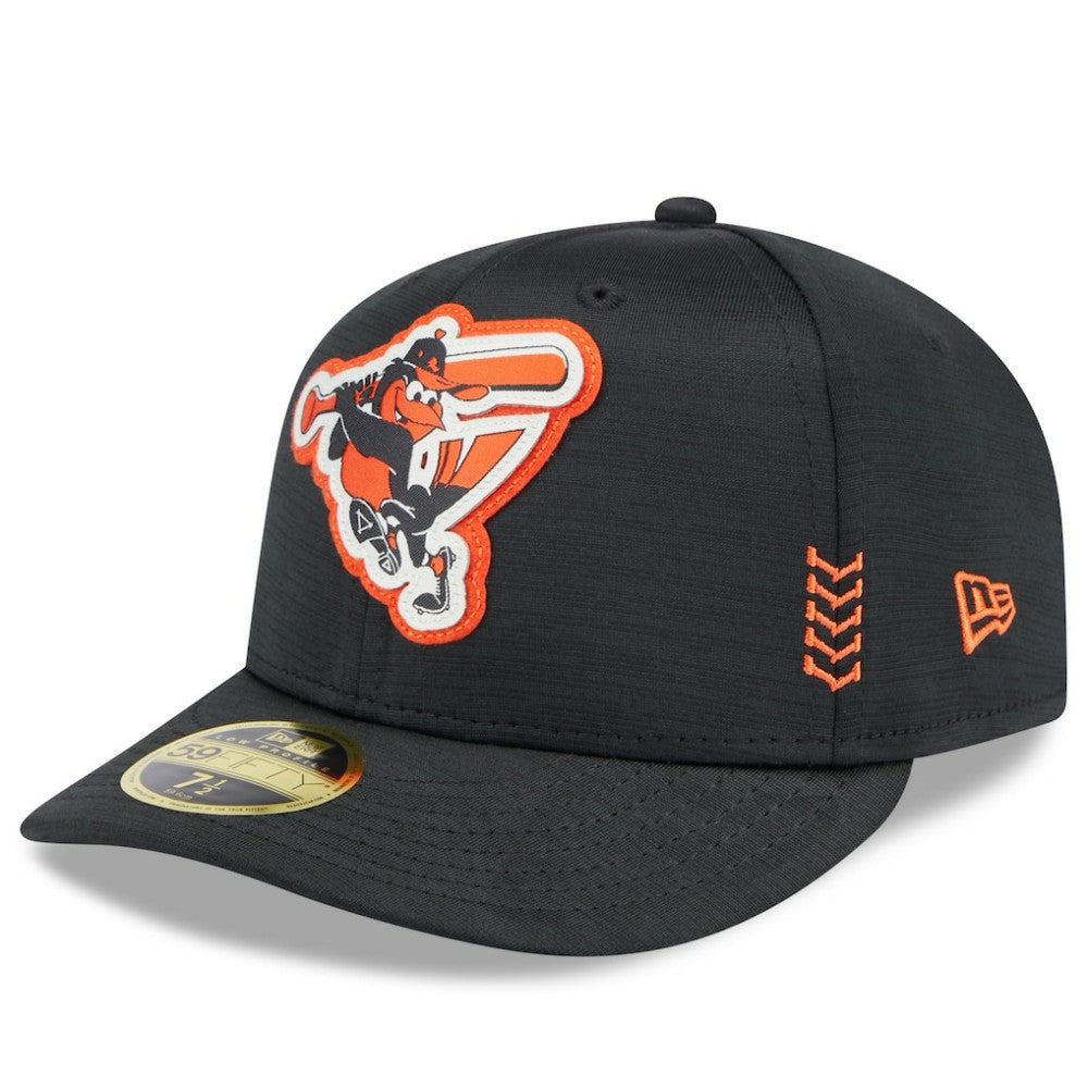 Baltimore Orioles New Era 2024 Clubhouse Low Profile 59FIFTY Fitted Hat - Black - New Era Lifestyle