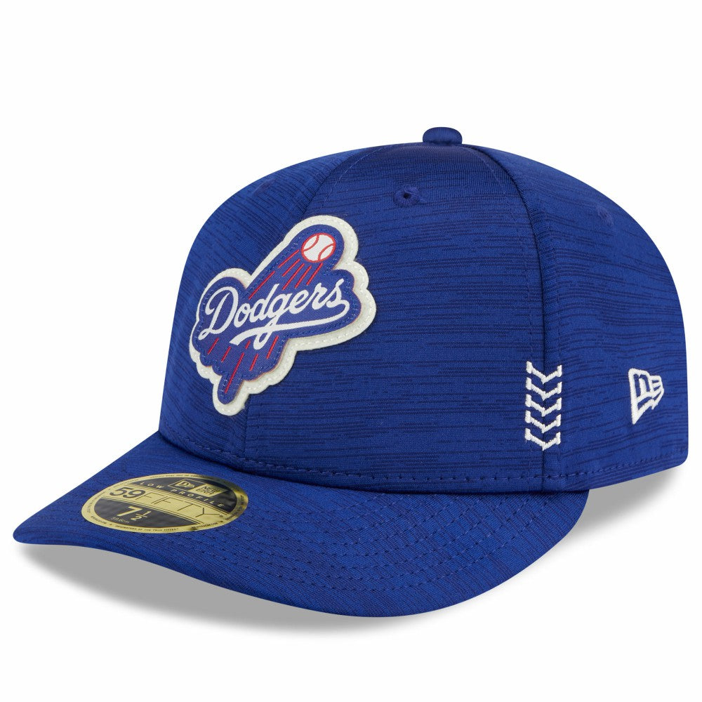 Los Angeles Dodgers New Era 2024 Clubhouse Low Profile 59FIFTY Fitted Hat - Royal - New Era Lifestyle