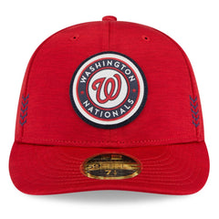 Washington Nationals New Era 2024 Clubhouse Low Profile 59FIFTY Fitted Hat - Red - New Era Sale