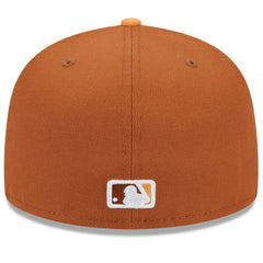 Chicago White Sox New Era Spring Color Basic Two-Tone 59FIFTY Fitted Hat - Brown/Orange - New Era on Sale