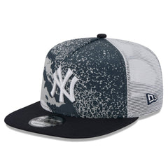 New York Yankees New Era Court Sport 9FIFTY Snapback Hat - Navy - New Era Discount