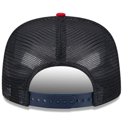 Boston Red Sox New Era Team Foam Front A-Frame Trucker 9FIFTY Snapback Hat - White/Red - New Era Lifestyle