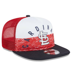 St. Louis Cardinals New Era Team Foam Front A-Frame Trucker 9FIFTY Snapback Hat - White/Red - New Era Lifestyle