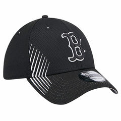 Boston Red Sox New Era Active Dash Mark 39THIRTY Flex Hat - Black - New Era Lifestyle
