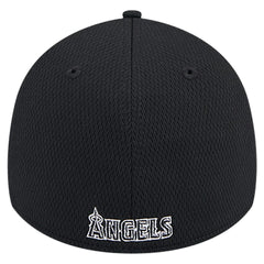 Los Angeles Angels New Era Active Dash Mark 39THIRTY Flex Hat - Black - New Era Sale