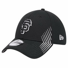 San Francisco Giants New Era Active Dash Mark 39THIRTY Flex Hat - Black - New Era on Sale